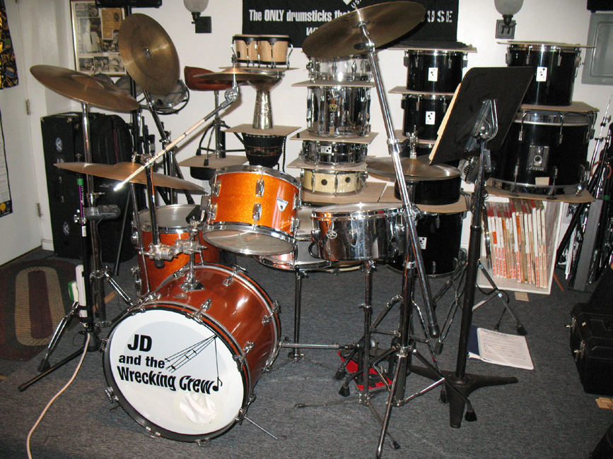 JD Drum School's Picture Tour of Studio